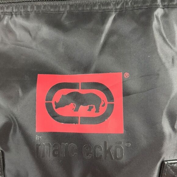 ECKO Unisex Black Messenger Shoulder Bag Adjustable Strap - Picture 4 of 8